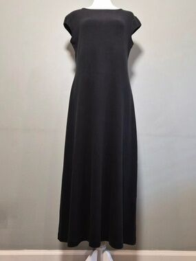 Ralph Lauren Vintage Y2K Heavyweight Buttery Soft Plush 100% Cotton Maxi Dress L